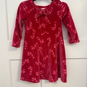 Jumping Beans Red Candy Cane Dress